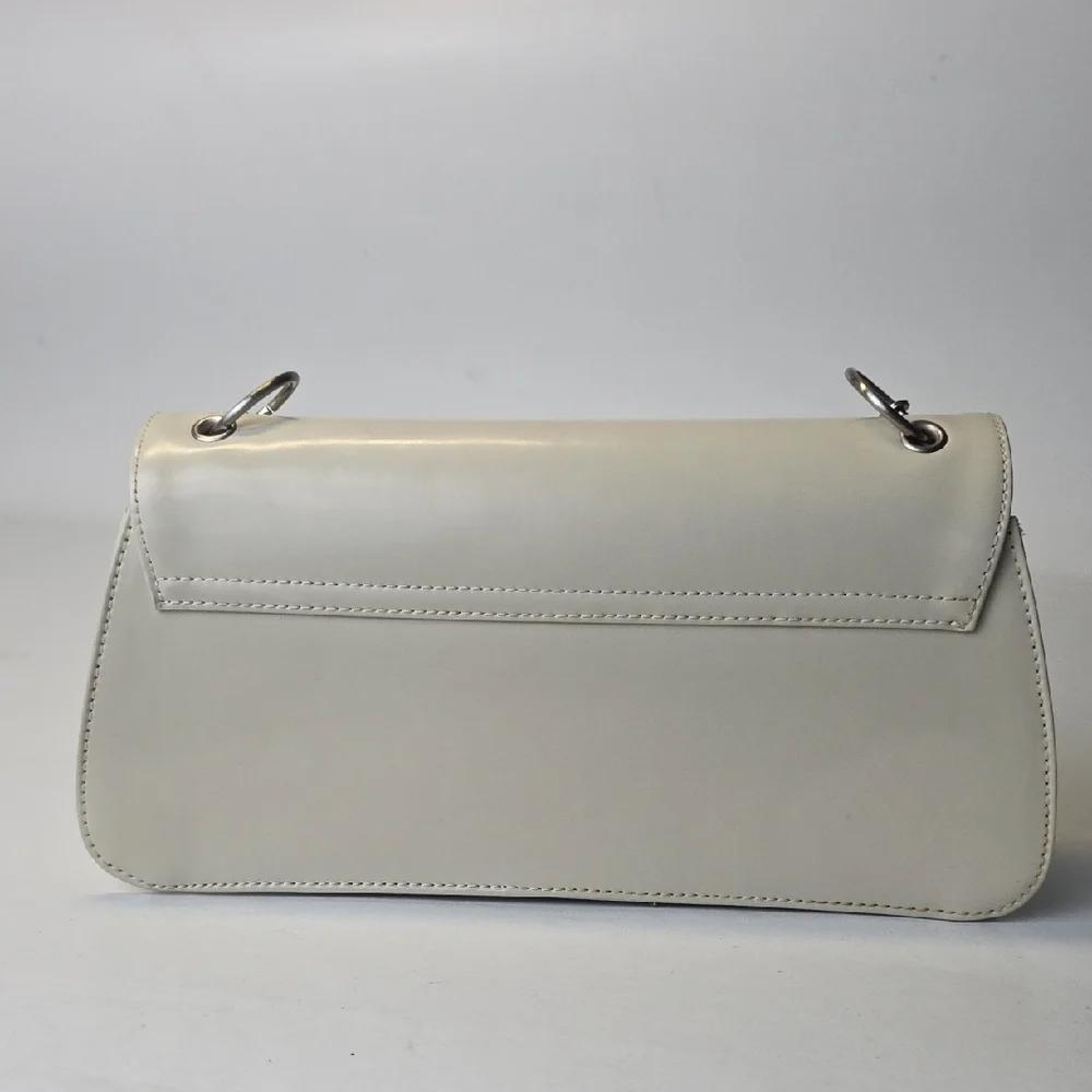 Esprit Off-White‎ Leather Shoulder Bag
